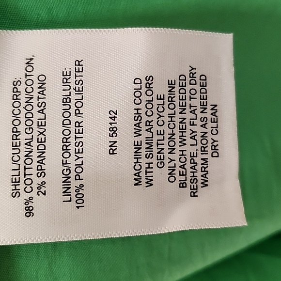 Maggie London Green  V- Neck Sleeveless Solid Maxi  Dress Sz 8 - Picture 16 of 16